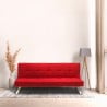 Divano letto in tessuto 2 posti design moderno Gemma pronto letto 