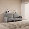 Letto a scomparsa con divano grigio materasso singolo Kando Sofà MCM Promozione