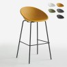 Sgabello alto design moderno per cucina bar ristorante h73cm Flaund Saldi
