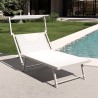 Lettino spiaggia mare in alluminio Grande Italia XL professionale 