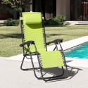 Sedia sdraio spiaggia giardino pieghevole multiposizione Emily Zero Gravity Scelta