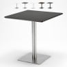 Tavolino quadrato per bar ristoranti hotel 70x70 Horeca 