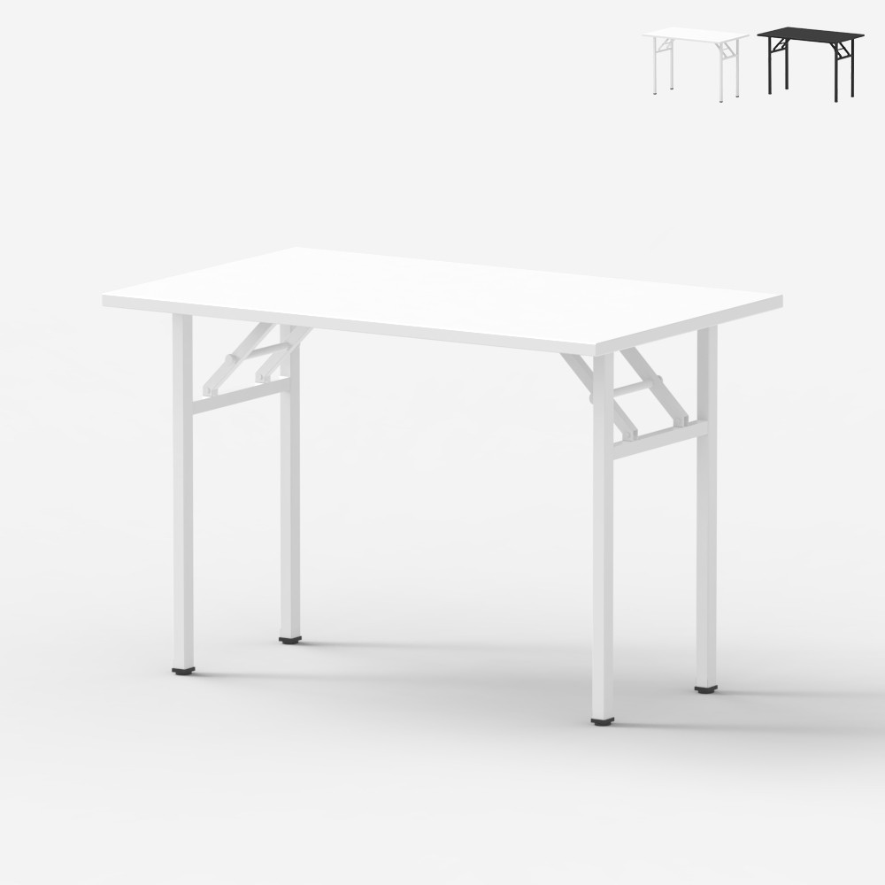 Scrivania ufficio tavolo pieghevole salvaspazio smartworking Foldesk 100x60cm