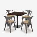 set tavolino horeca 90x90cm bar ristoranti 4 sedie dunmore Costo
