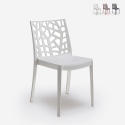 Sedia moderna impilabile esterno bar giardino ristorante Matrix BICA Offerta