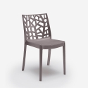 Stock 23 sedie moderne impilabili esterno bar ristorante Matrix BICA 