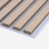 4 x pannello murale fonoassorbente decorativo 120x60cm legno betulla Tabb-OW Stock