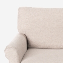Divano 2 posti design classico moderno per salotti e soggiorni in tessuto Epoque Caratteristiche