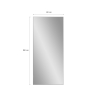 Specchio da terra parete dorato 180x80cm ingresso camera da letto Hamstur-G Catalogo