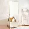 Specchio da terra parete dorato 180x80cm ingresso camera da letto Hamstur-G Offerta