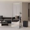 Specchio da parete in argento 180x80cm con appoggio a terra Arsen-S Offerta