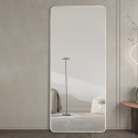 Specchio da parete in argento 180x80cm con appoggio a terra Arsen-S Saldi