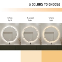 Specchio da bagno rotondo retroilluminato 60cm antiappannamento Veski L Catalogo