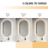 Specchio bagno ovale con luci LED retroilluminato antiappannamento Refur L Catalogo