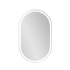 Specchio bagno ovale con luci LED retroilluminato antiappannamento Refur L Vendita