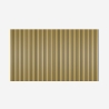 4 x pannelli decorativi da parete in legno effetto dorato 120x60cm Tabb-GO Offerta