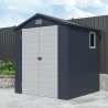Casetta porta attrezzi in polipropilene da giardino 192x190x219cm Bracciano Promozione