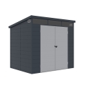 Casetta box attrezzi da giardino in polipropilene 238x191x215cm Bolsena Offerta