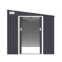 Casetta in metallo per giardino porta attrezzi 214x257x193cm Ostuni Sconti