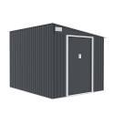 Casetta in metallo per giardino porta attrezzi 214x257x193cm Ostuni Offerta