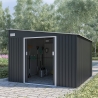 Casetta da giardino in metallo porta attrezzi 279x321x203cm Maratea Stock