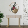 Consolle da ingresso con 3 cassetti e gambe dorate 100x40cm Glamour Vendita