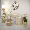 Postazione trucco toeletta da camera con 6 cassetti Vanity Vendita
