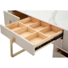 Postazione trucco toeletta da camera con 6 cassetti Vanity Scelta