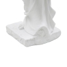 Statua classica decorativa da tavolo in poliresina bianca h49cm Greek Saldi