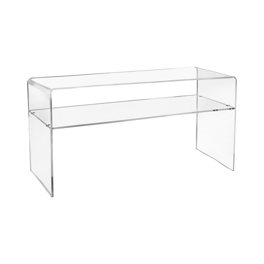 Mobile porta TV moderno in plexiglass trasparente 33x100x50cm Visio Promozione Mobile porta TV moderno in plexiglass trasparente 33x100x50cm Visio Promozione