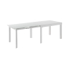 Tavolo allungabile in vetro 83x120-350 per sala da pranzo cucina Far Offerta
