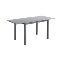 Tavolo da cucina con piano in vetro allungabile 76x110-170cm Cleve Vendita