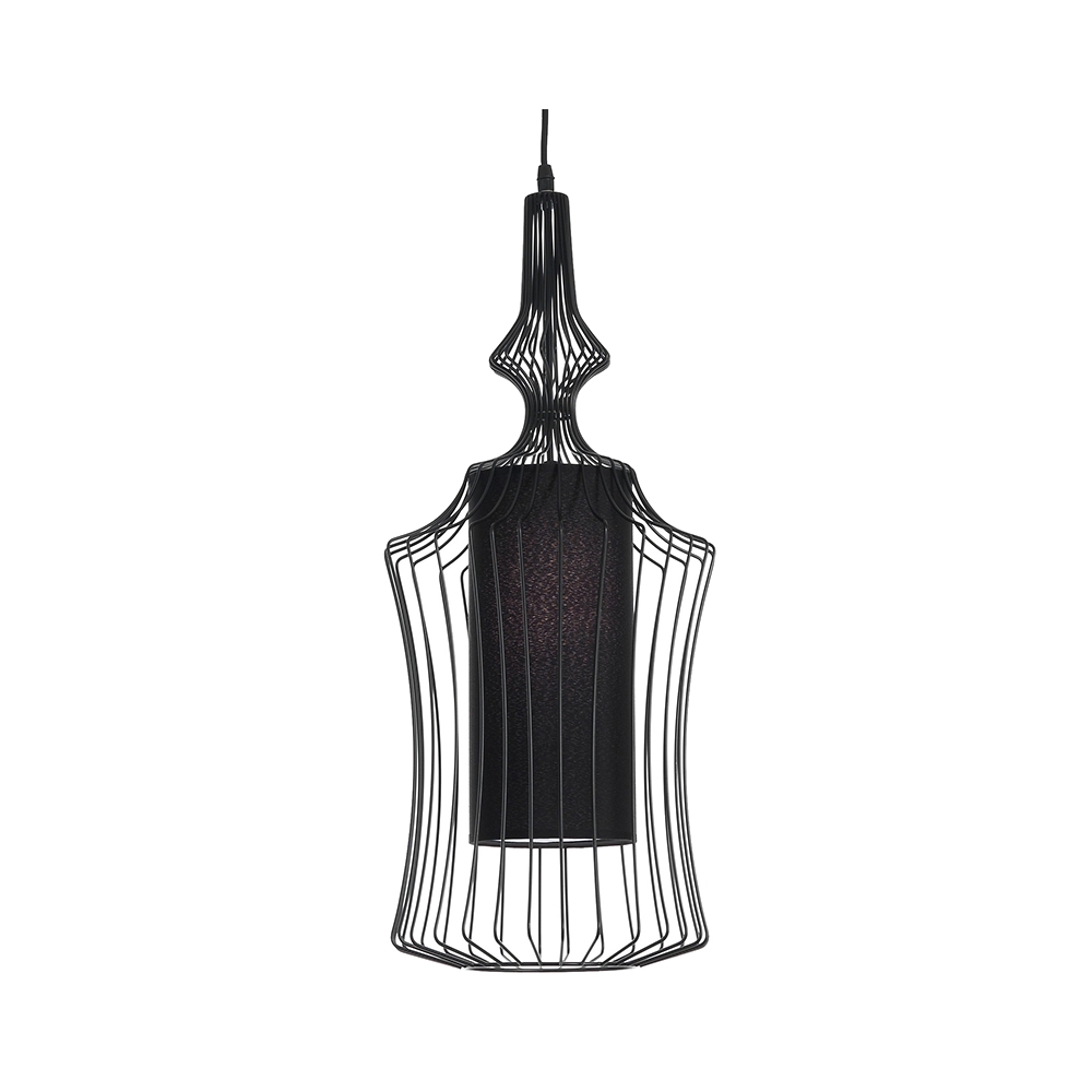 Lampadario a sospensione moderno in metallo con cavo regolabile Ø29cm Venus A Promozione Lampadario a sospensione moderno in metallo con cavo regolabile Ø29cm Venus A Promozione