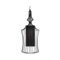 Lampadario a sospensione moderno in metallo con cavo regolabile Ø29cm Venus A Promozione