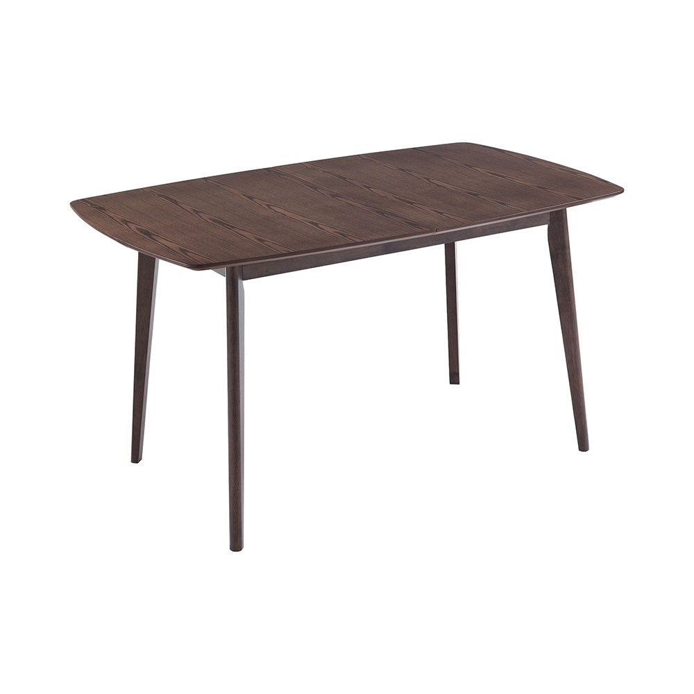 Tavolo da pranzo cucina allungabile 75x120-150cm in noce scuro Cayer Promozione Tavolo da pranzo cucina allungabile 75x120-150cm in noce scuro Cayer Promozione