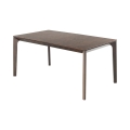 Tavolo allungabile da pranzo 90x160-240cm in legno noce scuro Komodo Wood Promozione