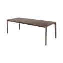 Tavolo allungabile da pranzo 90x160-240cm in legno noce scuro Komodo Wood Vendita