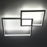 Plafoniera design moderno applique da parete geometrica a luce Led Rhos Modello