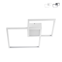 Plafoniera design moderno applique da parete geometrica a luce Led Rhos Stock