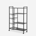 Carrello portafrutta cucina moderno con ruote 115x32x135cm Faris Deluxe Promozione