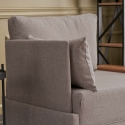 Poltrona chaise longue moderna con vassoio integrato Fly Left 