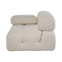 Modulo angolare sinistro per divano componibile in bouclè Bubble 1LB Offerta