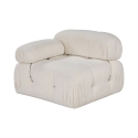 Modulo angolare sinistro per divano componibile in bouclè Bubble 1LB Sconti
