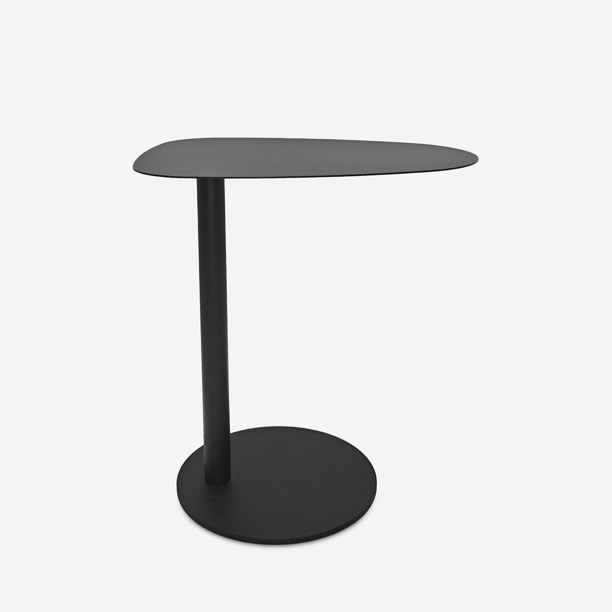 Tavolino basso nero da caffè salotto design moderno contemporaneo Javel