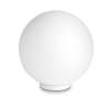 Lampada da tavolo in vetro bianco rotonda Ø30cm Area L Offerta