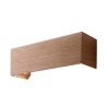 Applique lampada da parete LED rettangolare moderna in legno Badia-P Vendita