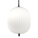 Lampadario lampada classica a sospensione in vetro soffiato Domizia-S Sconti