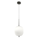 Lampadario lampada classica a sospensione in vetro soffiato Domizia-S Saldi