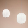 Lampadario lampada classica a sospensione in vetro soffiato Domizia-S Offerta