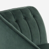 Dormeuse vintage chaise longue sinistra classica in velluto Agos Scelta